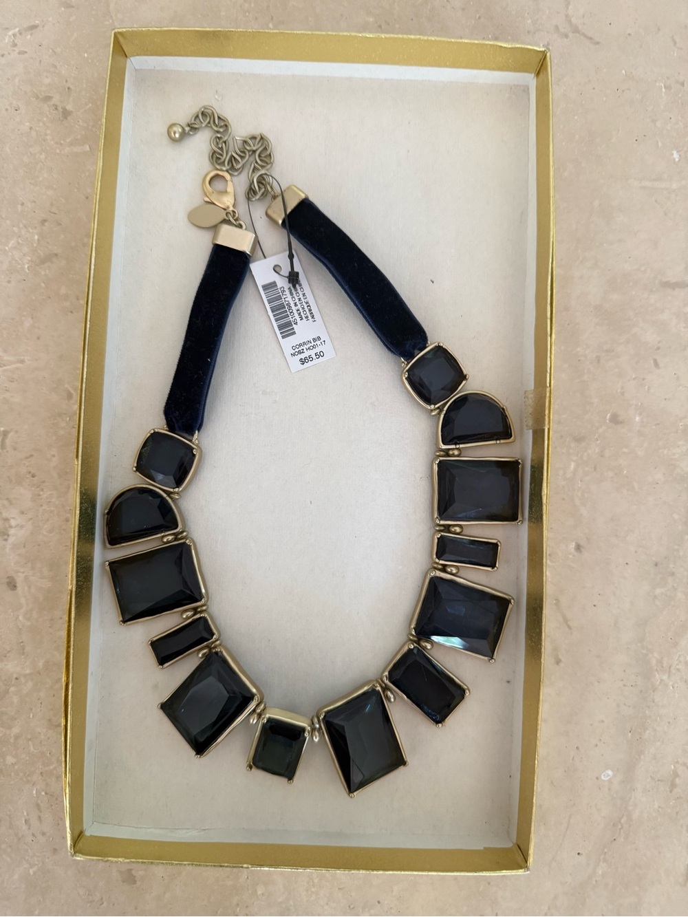 Chico's Black Statement Necklace